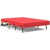 Cubed 140 cm Slaapbank Rood / Eiken