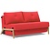 Cubed 140 cm Slaapbank Rood / Eiken