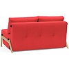Cubed 140 cm Slaapbank Rood / Eiken
