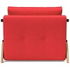 Cubed Slaapstoel Rood / Eiken