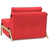 Cubed Slaapstoel Rood / Eiken
