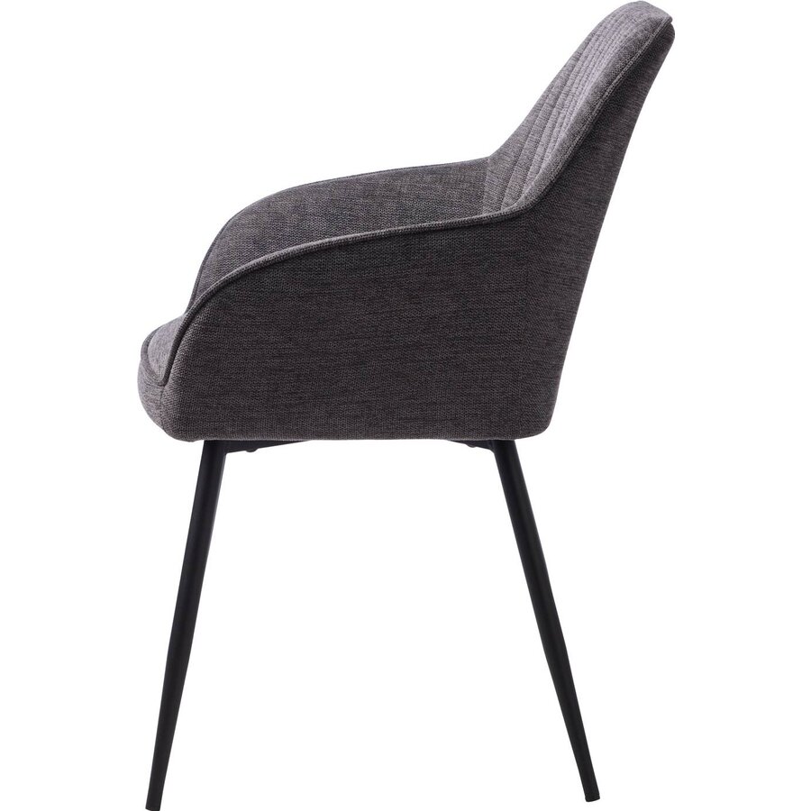 Nolan Armstoel Donkergrijs Stripes Nolan Armstoel Donkergrijs Stripes