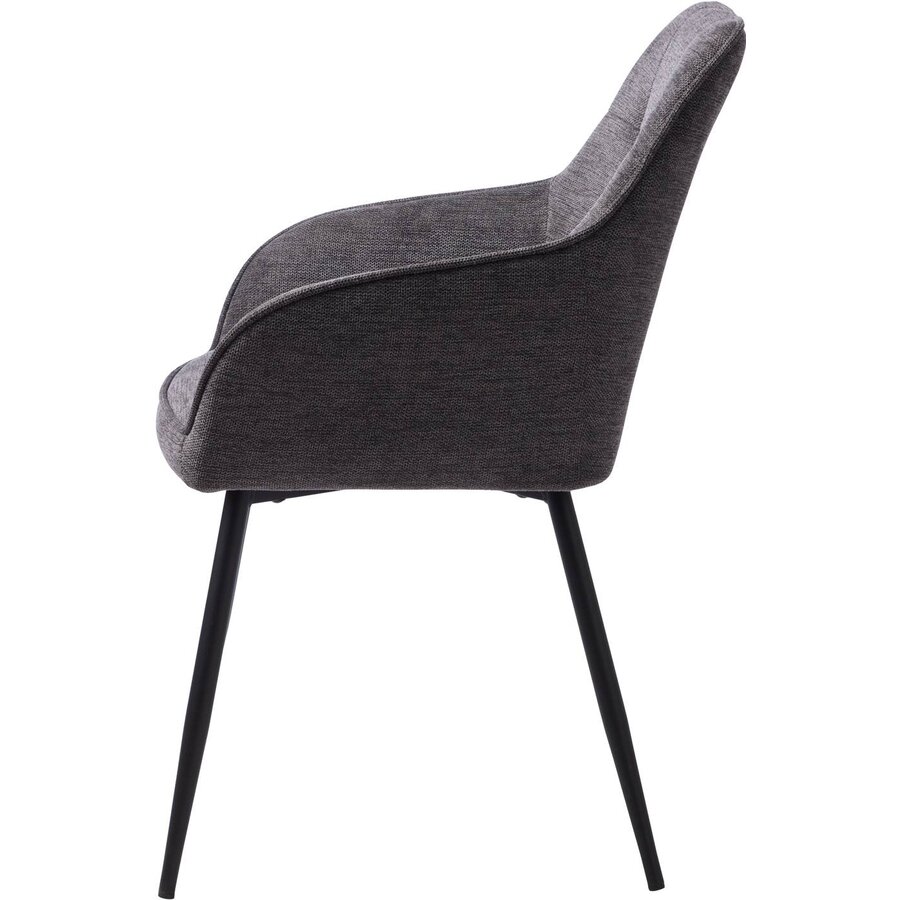 Nolan Armstoel Donkergrijs Squares Nolan Armstoel Donkergrijs Squares