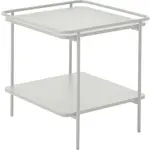 Hygge Interiors Yuba Linen Bijzettafel Vierkant 45x45 cm Hygge Interiors Yuba Linen Bijzettafel Vierkant 45x45 cm