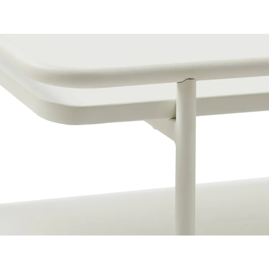 Yuba Linen Bijzettafel Vierkant 45x45 cm Yuba Linen Bijzettafel Vierkant 45x45 cm