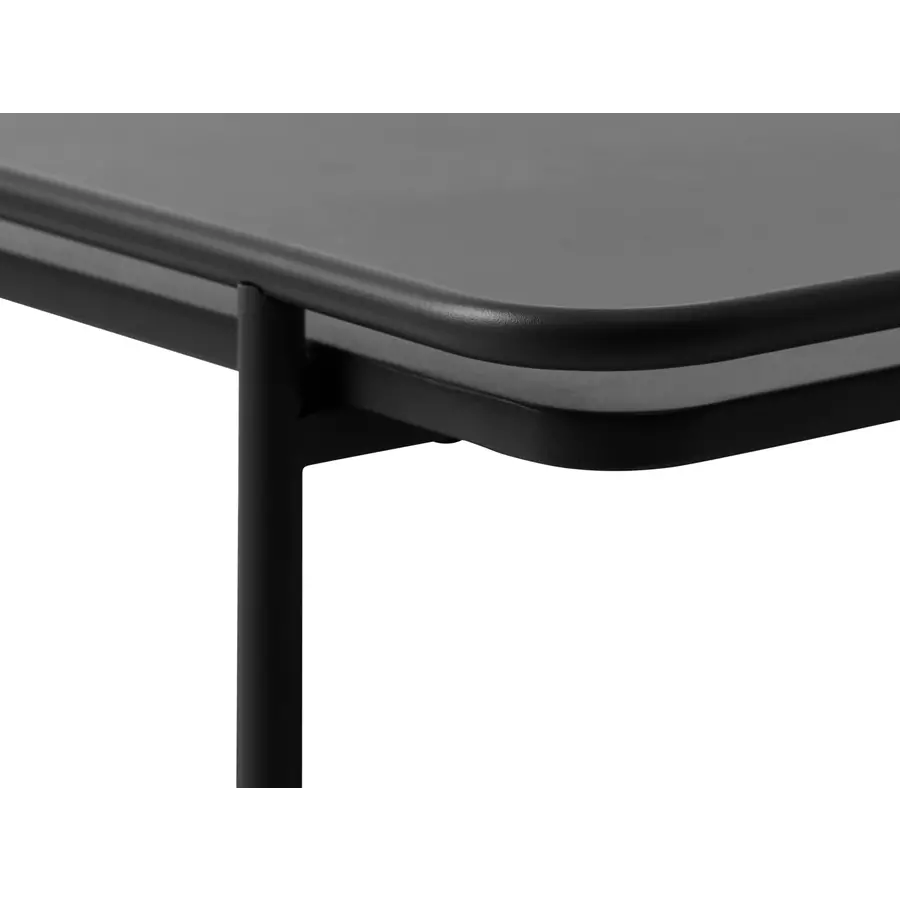 Yuba Zwart Bijzettafel Vierkant 45x45 cm Yuba Zwart Bijzettafel Vierkant 45x45 cm