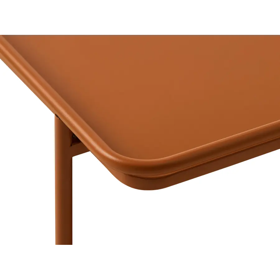 Yuba Terracotta Bijzettafel Vierkant 45x45 cm Yuba Terracotta Bijzettafel Vierkant 45x45 cm