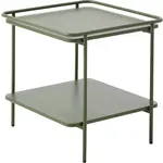 Hygge Interiors Yuba Groen Bijzettafel Vierkant 45x45 cm Hygge Interiors Yuba Groen Bijzettafel Vierkant 45x45 cm