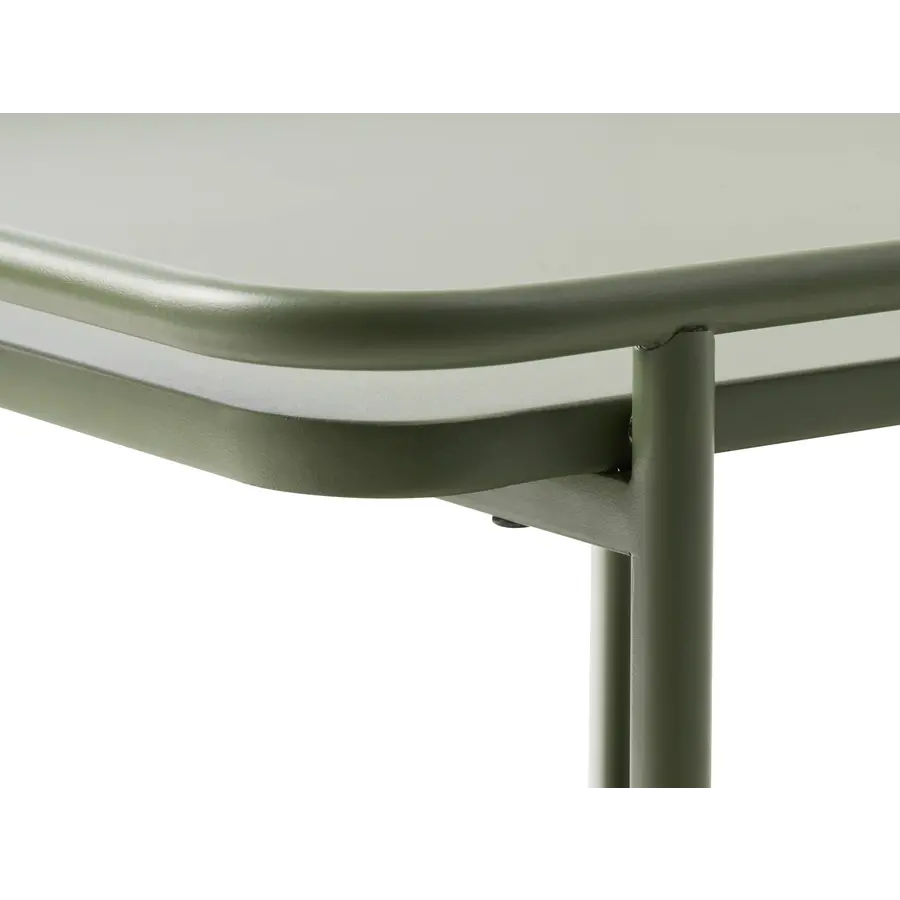 Yuba Groen Bijzettafel Vierkant 45x45 cm Yuba Groen Bijzettafel Vierkant 45x45 cm