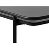 Yuba Zwart Salontafel Vierkant 75x75 cm