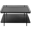 Yuba Zwart Salontafel Vierkant 75x75 cm