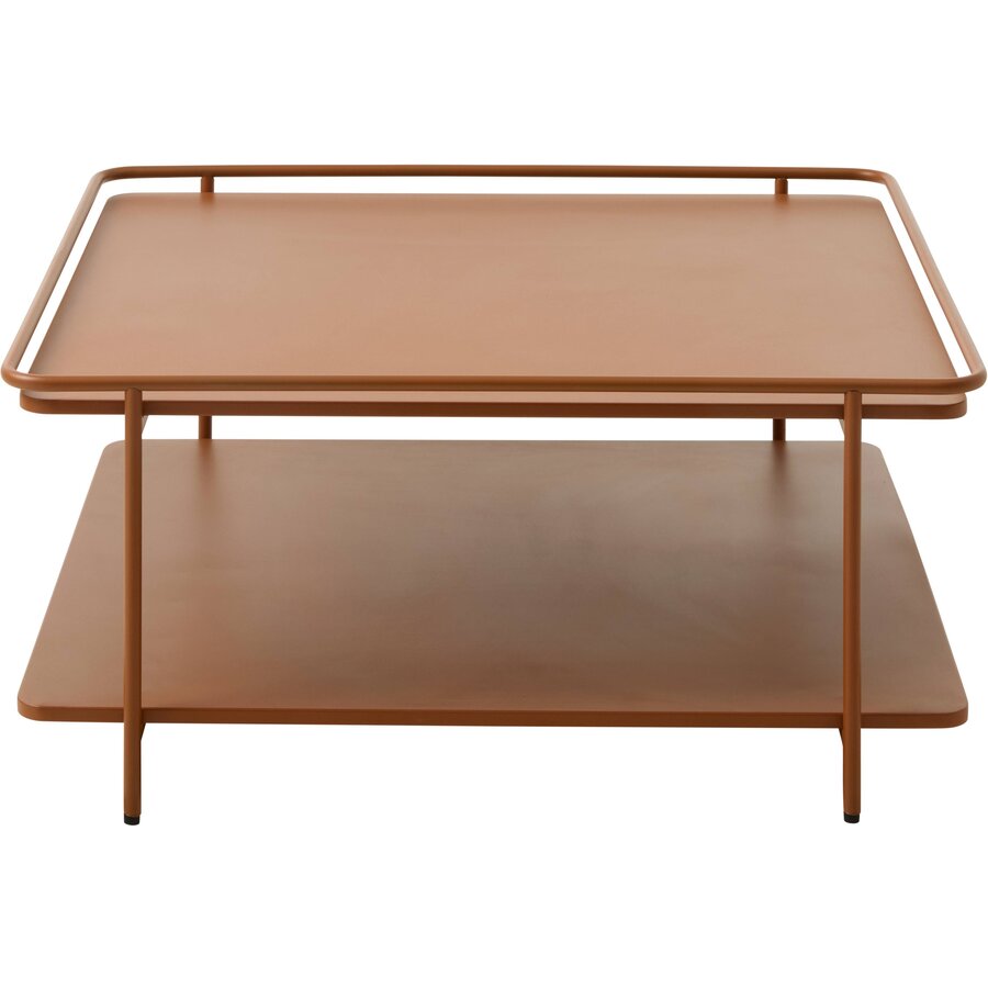Yuba Terracotta Salontafel Vierkant 75x75 cm Yuba Terracotta Salontafel Vierkant 75x75 cm