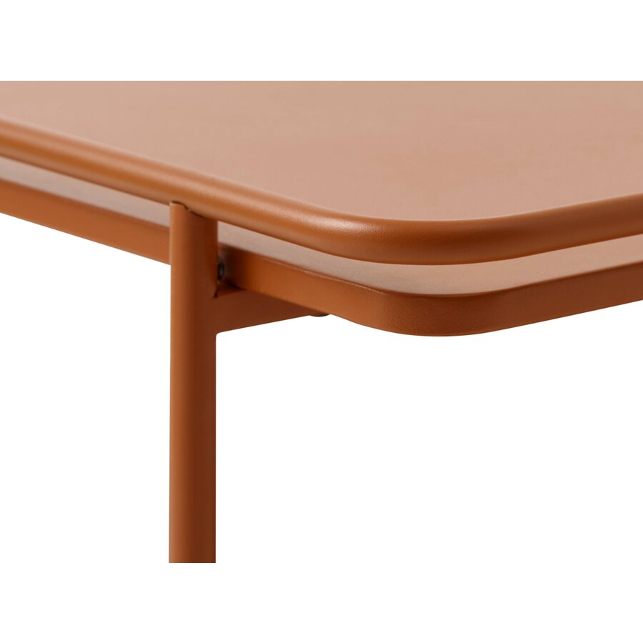 Yuba Terracotta Salontafel Vierkant 75x75 cm Yuba Terracotta Salontafel Vierkant 75x75 cm