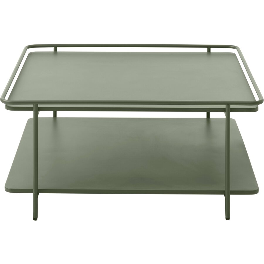 Yuba Groen Salontafel Vierkant 75x75 cm Yuba Groen Salontafel Vierkant 75x75 cm
