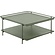 Yuba Groen Salontafel Vierkant 75x75 cm