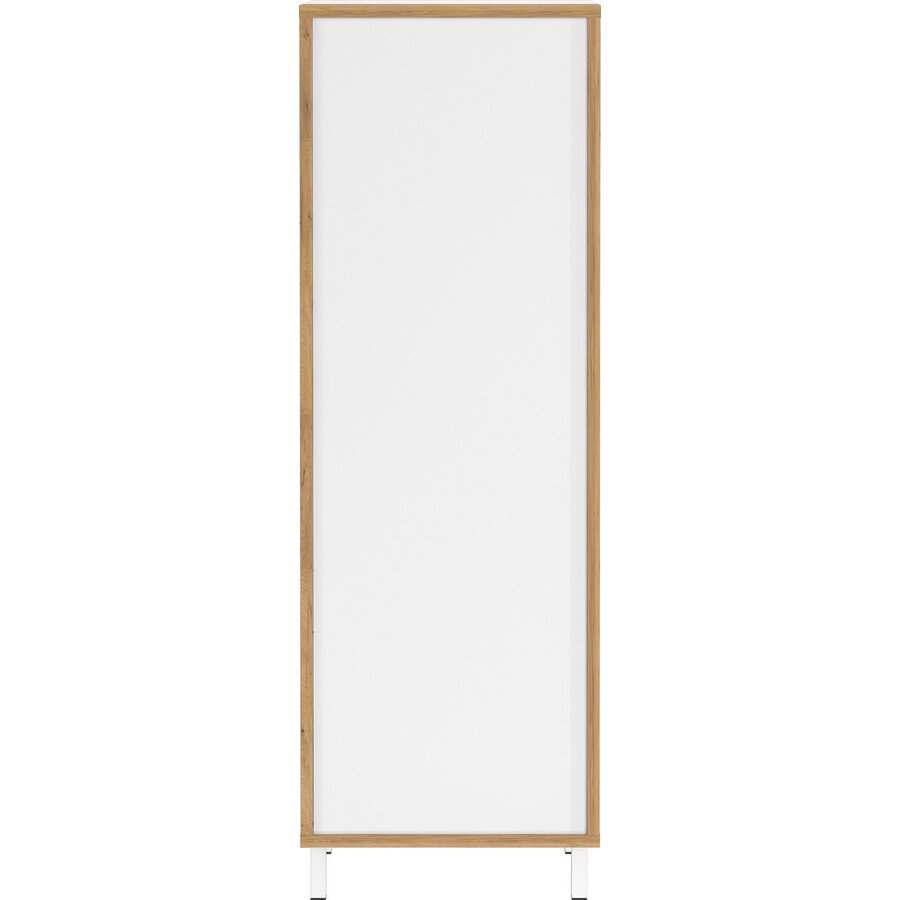 Topeka Wit / Eiken Badkamerkast Laag Topeka Wit / Eiken Badkamerkast Laag