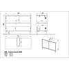 Topeka Wit / Eiken Badmeubel Set Twee