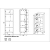 Topeka Wit / Eiken Badmeubel Set Twee