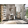 Topeka Wit / Eiken Badmeubel Set Drie