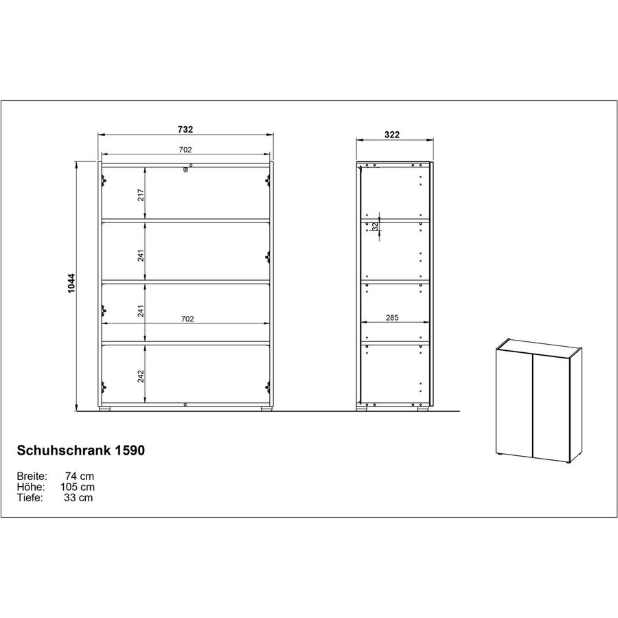 Alviano Wit / Eiken Halmeubelset Drie Alviano Wit / Eiken Halmeubelset Drie