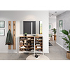 Libbiano Wit / Eiken Multifunctionele Wandkast H87 cm Libbiano Wit / Eiken Multifunctionele Wandkast H87 cm