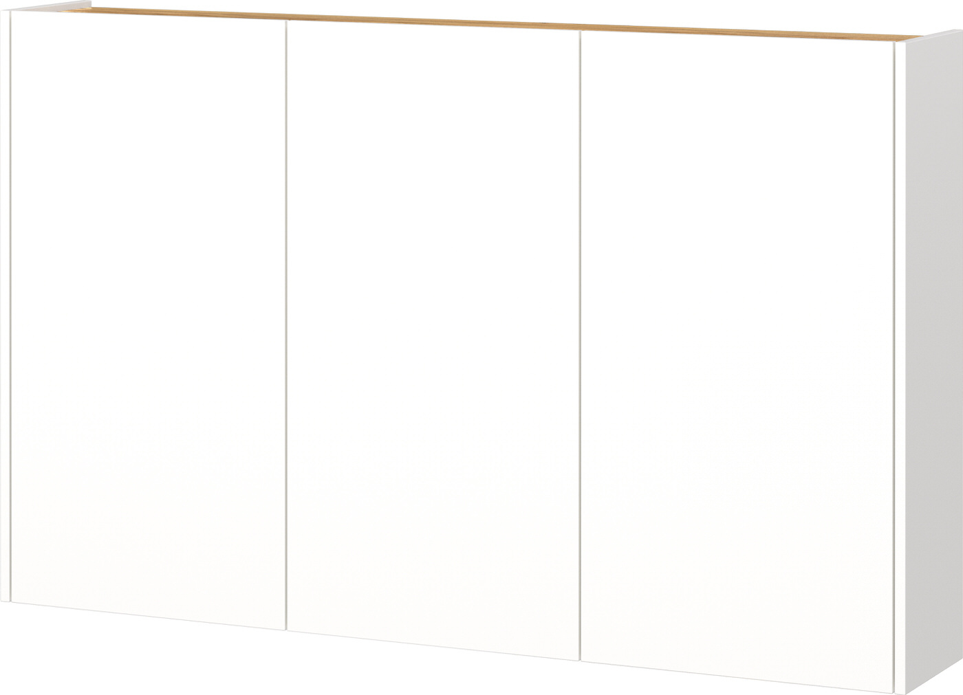 Germania Libbiano Wit / Eiken Multifunctionele Wandkast H87 cm