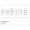 Piana Wit Multifunctionele Wandkast 4-Deuren