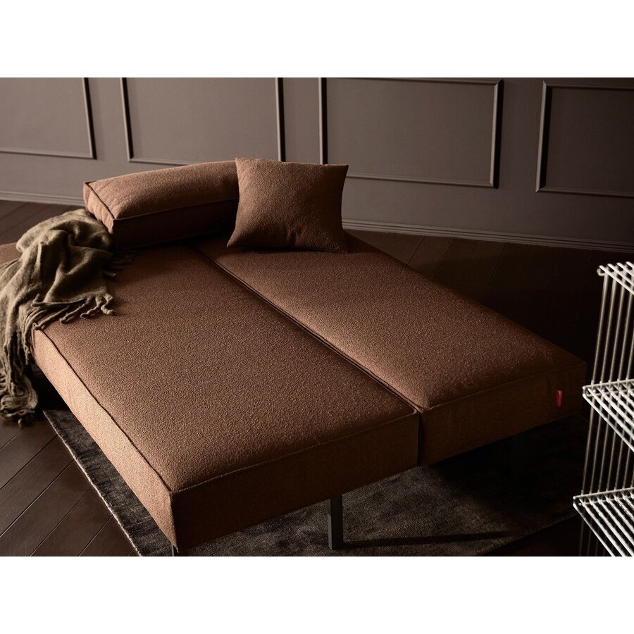 Sly Slaapbank Cappucino / Eiken Sly Slaapbank Cappucino / Eiken