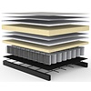 Dublexo Slaapbank Taura Chocco / Chrome