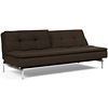Dublexo Slaapbank Taura Chocco / Chrome