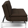 Dublexo Slaapbank Taura Chocco / Chrome