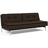 Dublexo Slaapbank Taura Chocco / Chrome