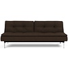 Dublexo Slaapbank Taura Chocco / Chrome