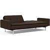 Dublexo Slaapbank Deluxe Taura Chocco / Chrome