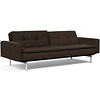 Dublexo Slaapbank Deluxe Taura Chocco / Chrome