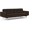 Dublexo Slaapbank Deluxe Taura Chocco / Chrome