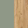 Ameca Taupe Groen / Eiken Multifunctionele Wandkast