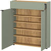 Ameca Taupe Groen / Eiken Multifunctionele Wandkast