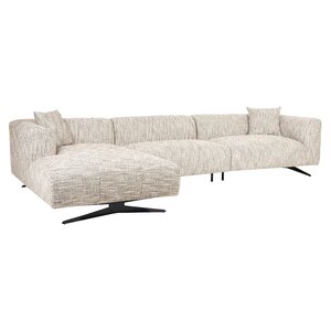 Richmond Interiors Hoxton Trendy Nature 3-zits Hoekbank Links