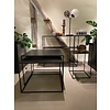 Pebble Zwarte Sidetable W90 cm