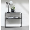 Pebble Zwarte Sidetable W90 cm