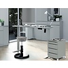 Boras Elektrische Zit Sta Bureautafel Lichtgrijs 140 cm