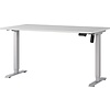 Boras Elektrische Zit Sta Bureautafel Lichtgrijs 140 cm