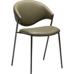 Dan Form Zone Oljifgroen Eetkamerstoel Kunstleer Dan Form Zone Oljifgroen Eetkamerstoel Kunstleer