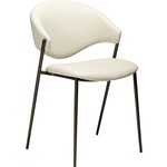 Dan Form Zone Amandel Eetkamerstoel Kunstleer Dan Form Zone Amandel Eetkamerstoel Kunstleer