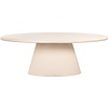 Urban Bloom Ovale Eettafel 220 cm Indoor/Outdoor Sandstone