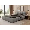 Boston 200 x 200 cm Gestoffeerd Bed Donkergrijs