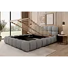 Boston 200 x 200 cm Gestoffeerd Bed Donkergrijs