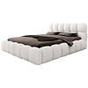 Boston 200 x 200 cm Gestoffeerd Bed Naturel