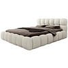 Boston 200 x 200 cm Gestoffeerd Bed Beige